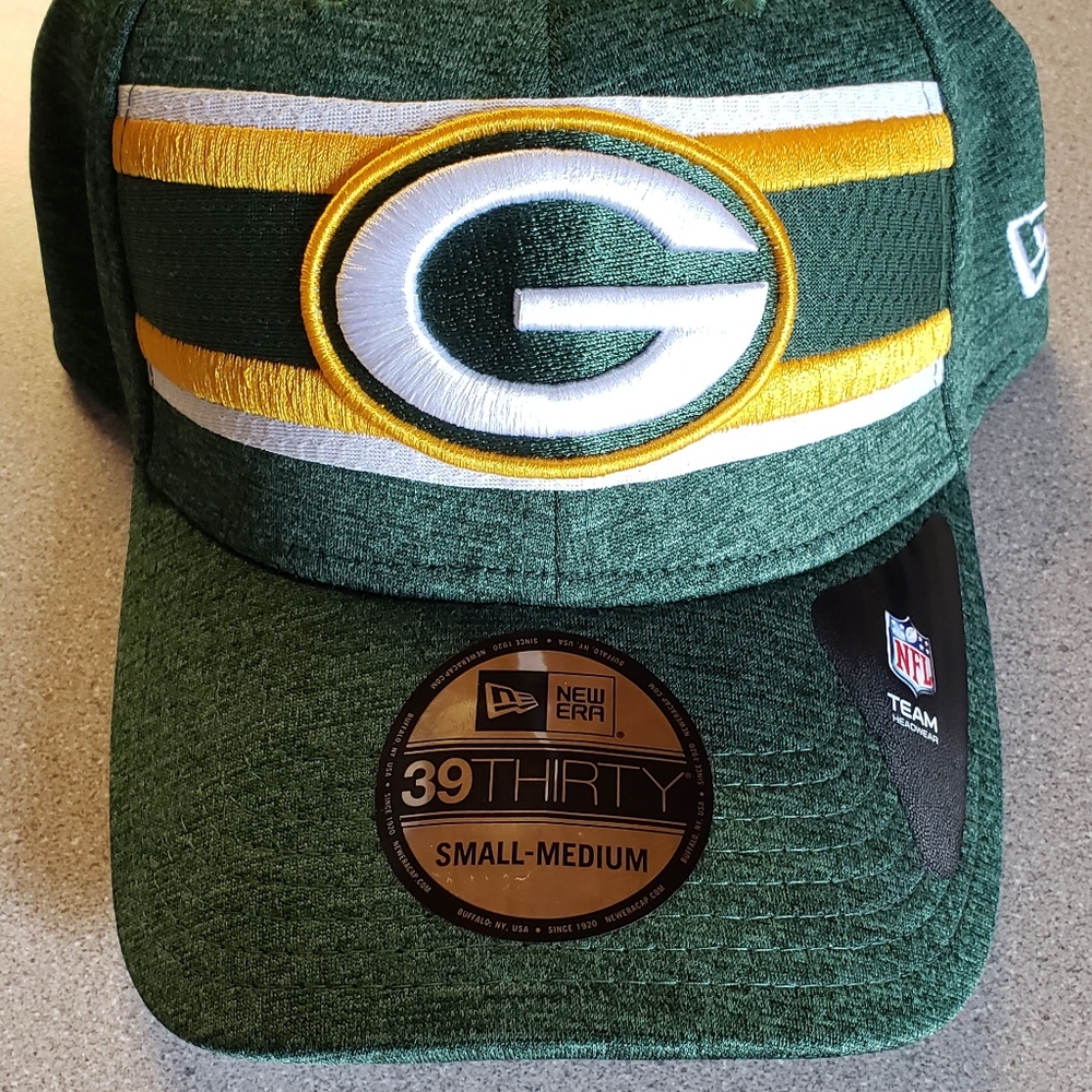 New Era 39THIRTY GREENBAY PACKERS Cap (green) size(Small/Medium)